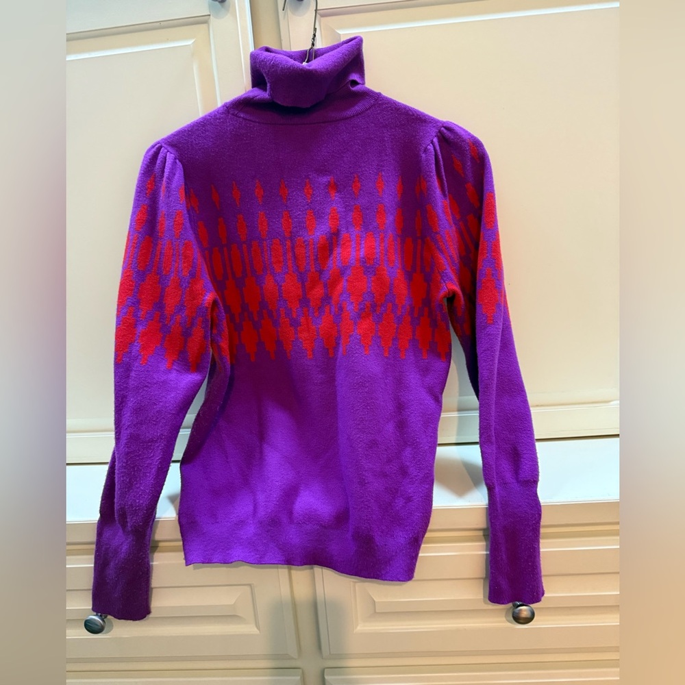 Ann Taylor Vibrant Purple Sweater